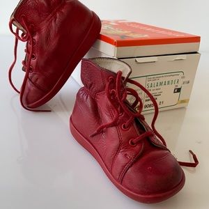 Vintage Salamander Red High Tops